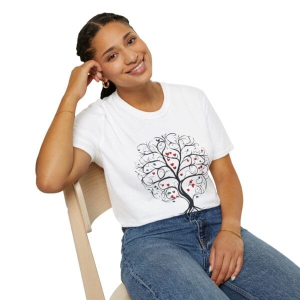 Unisex Softstyle Family Tree T-Shirt - Image 3