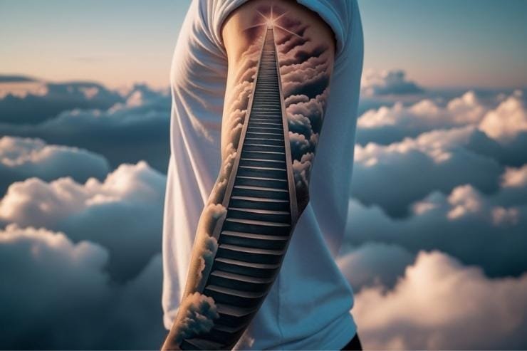 Enlightening Sleeve Design Tattoos