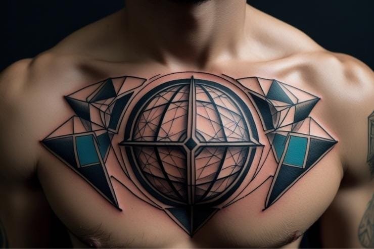 Geometric and Symmetrical Designs Tattoo