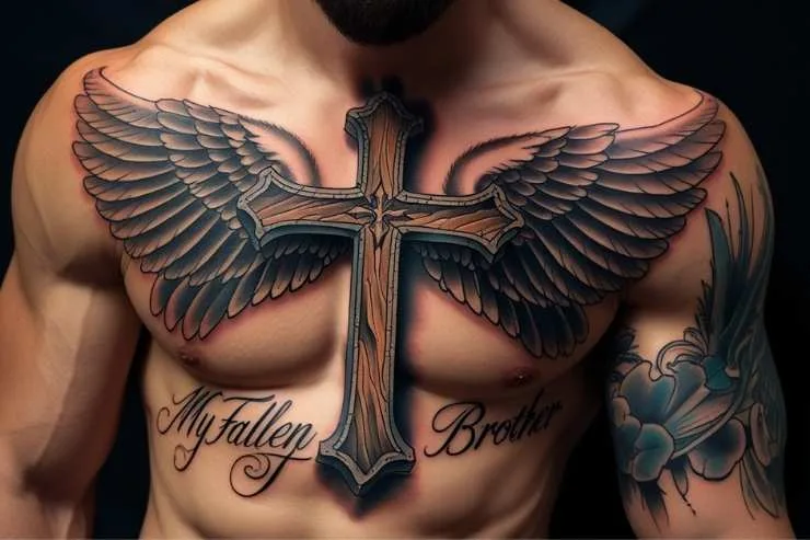 Religious RIP Brother Tattoos